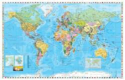 Stiefel A Föld országai angol nyelvű, kisméretű térkép (DUO32700971FLH)