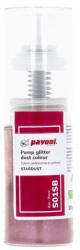 La Pavoni Colorant Pudra Rosu Sclipitor cu pompita, 10 gr (S01SB)
