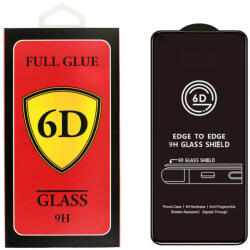 Apple 14 Pro 6D Full Glue teljes kijelzős edzett üvegfólia (tempered glass) 9H keménységű, fekete