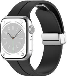Techsuit Watchband (W011) - Apple Watch (38/40/41mm) szíj - Fekete