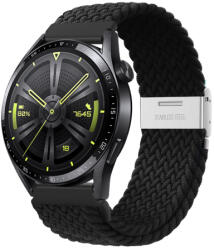 BSTRAP Elastic Nylon 2 curea pentru Samsung Galaxy Watch 42mm, black (SSG026C0102)