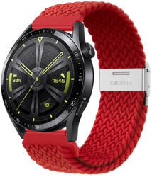 BSTRAP Elastic Nylon 2 curea pentru Huawei Watch GT3 42mm, red (SSG026C0608)
