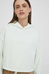 Calvin Klein felső zöld, női, nyomott mintás, kapucnis - zöld XL - answear - 29 990 Ft