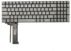 MMD Tastatura laptop Asus N551VW iluminata, US, Argintiu (MMDASUS3655SUS-71049)