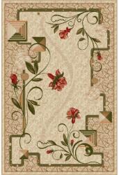 Delta Carpet Covor Dreptunghiular, 160 x 230 cm, Crem, Floral, Lotos 587 (LOTUS-587-116-1623) Covor
