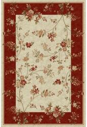 Delta Carpet Covor Dreptunghiular, 150 x 230 cm, Crem/ Rosu, Lotos 551/120 (LOTUS-551-120-1523) Covor