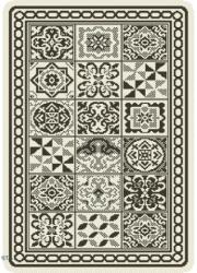 Delta Carpet Covor pentru Bucatarie Negru/Bej, Antiderapant, 50 cm x 80 cm, Flex 19632-08 (X-19632-80-0508) Covor