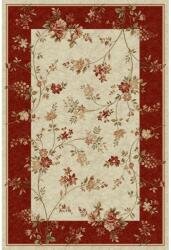 Delta Carpet Covor Dreptunghiular, 80 x 150 cm, Crem/ Rosu, Lotos 551/120 (LOTUS-551-120-0815) Covor
