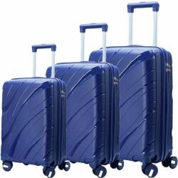 Dollcini Dollcini, Világjáró Bőrönd ，3db-os Bőrönd szett，20"，24"，28", (357890-164D)