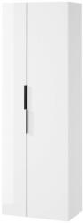 Cersanit City 2 ajtós állószekrény 180x60 cm, fényes fehér S584-019-DSM (S584-019-DSM)