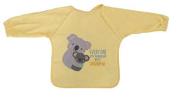 Baby Care hímzett hosszú ujjú előke - Unisex