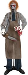 Europalms Halloween Figure Zombie with chainsaw, animated, 170cm (83316127)