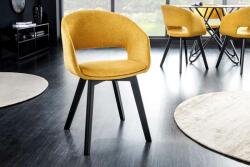 LuxD Design szék Colby mustársárga