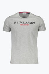 U. S. Polo Assn Tricou barbati cu imprimeu cu logo 59941 188 gri (59941-188-2XL-GRY)