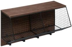 Atmosphera Createur D'interieur Cuier Atmosphera Otter, metal, lemn, 42 x 19 x H 26 cm Raft