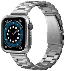 SPIGEN THIN FIT műanyag óra keret (közepesen ütésálló) SZÜRKE Apple Watch Series 4 44mm, Apple Watch Series 5 44mm, Apple Watch Series 6 44mm, Apple Watch Series SE 44mm (ACS02957)