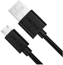 Choetech Cablu Date USB-A MICRO-USB CABLE1.2M BLACK AB003 (AB003 BLACK)