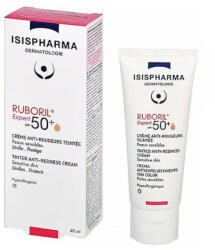 Isis Pharma - Crema colorata Isispharma Ruboril 50+ Expert SPF 50, 40 ml