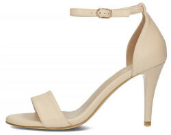 Filippo Sandale dama, Filippo, DS4430-23-BE-Bej, elegant, piele naturala, cu toc, bej (Marime: 40)