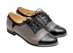Rovi Design Pantofi dama casual din piele naturala foarte comozi - P23NG - ellegant