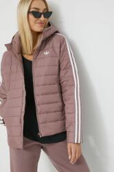 adidas Originals rövid kabát női, rózsaszín, átmeneti - rózsaszín 32