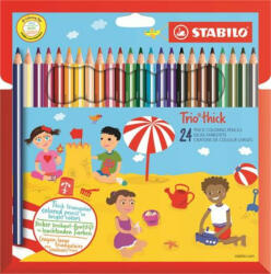 STABILO Trio thick színes ceruza 24 db (203/2-24)