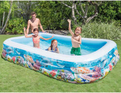 Intex Swim Center tengermintás családi medence 305 x 183 x 56 cm - vidaxl - 24 600 Ft