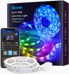 Govee WiFi RGB intelligens LED szalag 10m (H61103A1)