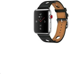 COTECi COTEetCI bőrszíj Apple Watch 38-hoz / 40mm fekete (WH5220-BK)
