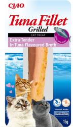 INABA Tuna fillet extra tender in tuna broth 15g extra finom tonhalfilé tonhal ízű húslevesben macskáknak