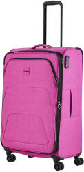 Travelite Adria rózsaszín 4 kerekű bővíthető nagy bőrönd (80249-17)
