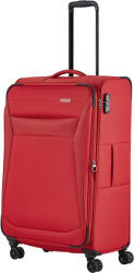 Travelite Chios piros 4 kerekű bővíthető nagy bőrönd (80049-10)