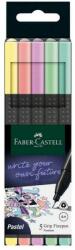 Faber-Castell Set 5 linere 0, 4mm Faber-Castell Grip Pastel (FC151602)