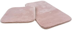 Hilal Royal 252-2 Pink, Púder szín 2 Részes Fürdőszoba Szőnyeg 50x80 + 50x45cm