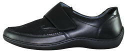 Waldläufer Pantofi dama, Waldlaufer, 496H31-352-001-Henni-Negru, casual, piele naturala, ortopedici, cu talpa joasa, negru (Marime: 35, 5)