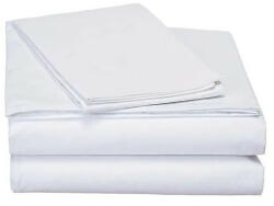 HomePuls Cearșaf de pat Bumbac 100% Percale 240x260 cm Alb