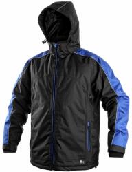 CXS Geacă de iarnă pentru bărbați BRIGHTON - Neagră / albastră | 4XL (1210-078-806-98)