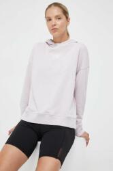 New Balance felső rózsaszín, női, nyomott mintás, kapucnis - rózsaszín S