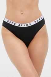 Pepe Jeans bugyi fekete - fekete S - answear - 5 990 Ft