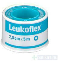 Leukoflex ragtapasz 2, 5 cm x 5 m 1 db