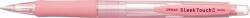 PENAC Nyomósirón, 0, 5 mm, rózsaszín tolltest, PENAC "SleekTouch
