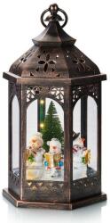 Markslöjd 704973 - LED Karácsonyi dekoráció ROLF LED/3xAA barna lámpás 704973 (ML0882)