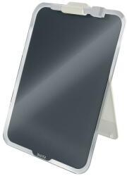Leitz Tabla LEITZ Cosy, sticla, pentru birou, marker inclus, cu trepied, gri antracit (L-39470089)