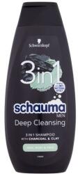 Schwarzkopf Schauma Men Deep Cleansing 3in1 șampon 400 ml pentru bărbați