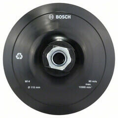Bosch csiszolótányér polírozógéphez M14, 115mm (2608601076)