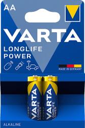 VARTA Longlife Power ceruza/ AA/ LR06 alkáli elem, 2 db (4906121412) (4906121412)