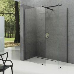 RAVAK Walk-in, Ravak Walk In Double 1xWall-140 v. 200 black+Transparent, 1xWall-160 v. 200 black+Transpar