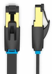 Vention Flat Cat. 8 Patch Cable, 3m, fekete (IKCBI)