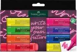 Faber-Castell Textmarker Superfluorescent Gen Z, set 8, cutie carton, Faber-Castell FC254601