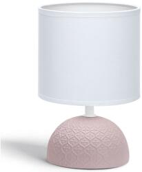 Aigostar B. V. Aigostar - Asztali lámpa 1xE14/40W/230V rózsaszín/fehér AI0161 (AI0161)